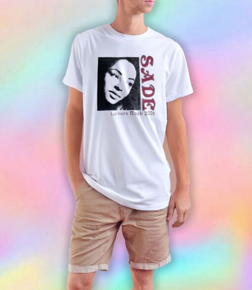 Sade Lovers Rock Tour 2001 T Shirt