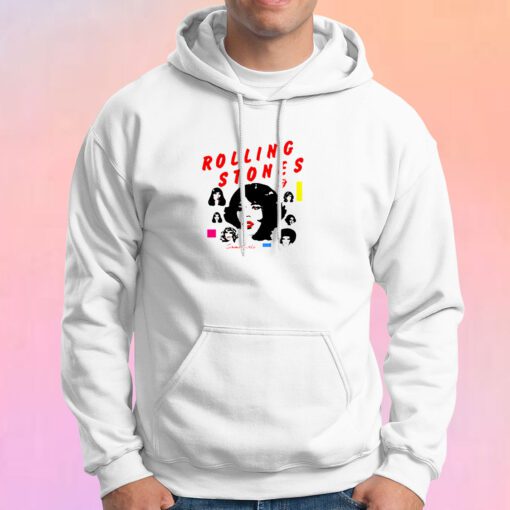 The Rolling Stones Some Girls Faces Hoodie