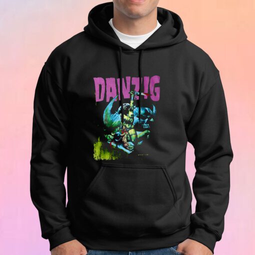 Vintage 1992 Danzig How The Gods Kill Tour Hoodie