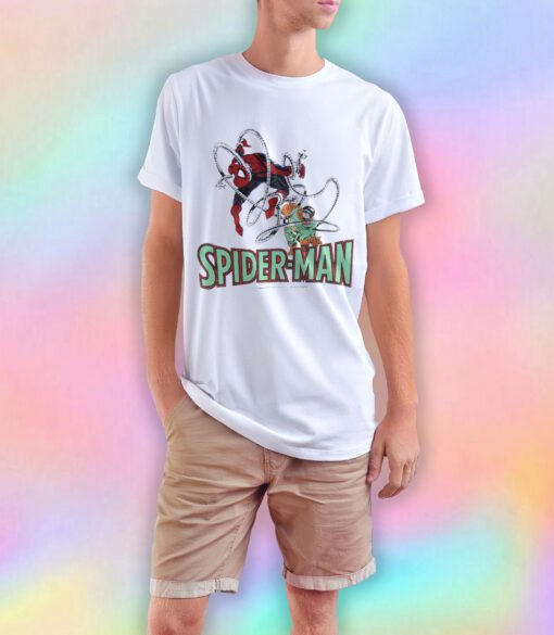 Vintage 80's Spiderman Doc Octopus T Shirt