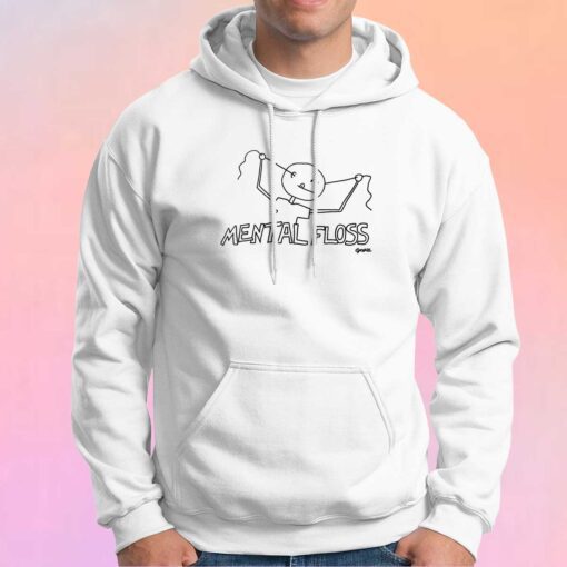 Vintage Funny Mental Floss Gore Hoodie