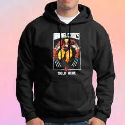 Vintage Marvel Comics Wolverine Sold Here Hoodie