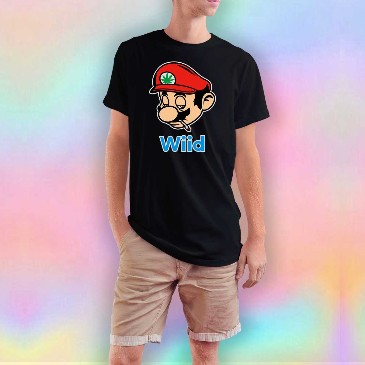 Best Selling Vintage Super Mario Wiid T-Shirt- Cloudteesdesign.com