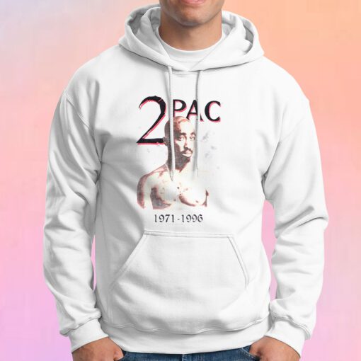 Vintage Tupac 1971 1996 Memorial Graphic Hoodie