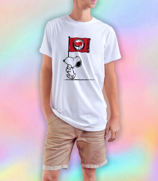 Antifa Snoopy Funny T Shirt