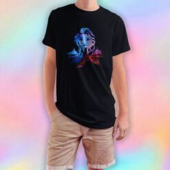 Frozen Elsa Two Tone Gradient T Shirt