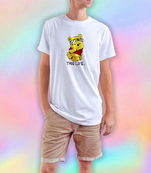 Funny Winnie The Pooh Thug Life T Shirt