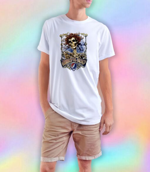 Grateful Dead Skull and Roses Big Bertha T Shirt