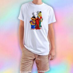 Kaws X Sesame Street Family Collab Baby T Shirt