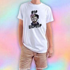 Legend Lil Peep Rip Paint T Shirt