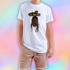 Lil Wayne Illustrated Full Face T Shirt