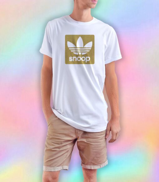 Rap Snoop Dogg Adidas Logo Parody T Shirt