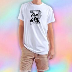 Rick And Morty Sonic Youth Parody T Shirt