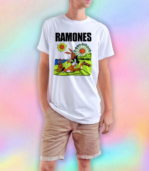 Vintage Rockaway Beach Ramones T Shirt