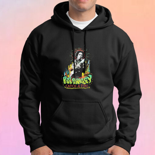 Bob Marley And The Wailers Catch A Fire Tracklist Hoodie