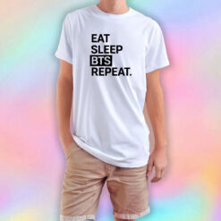 Eat Sleep BTS Repeat T Shirt