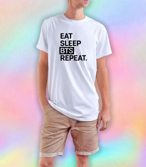 Eat Sleep BTS Repeat T Shirt