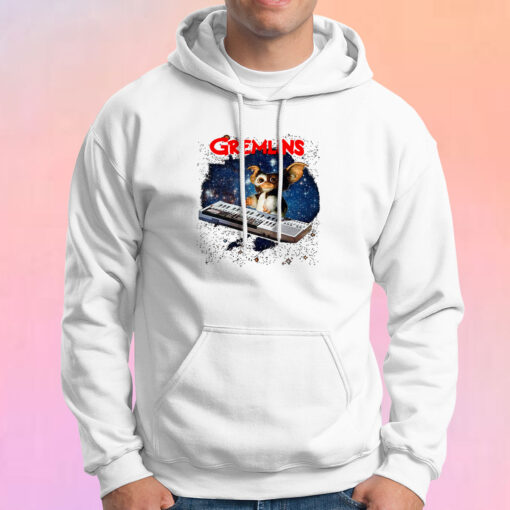 Gremlins Gizmo Playing Keyboard Hoodie