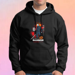 Halloween Michael Myers Samurai Kanji Hoodie