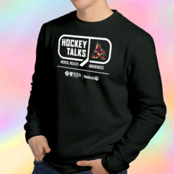 Hockey Talk Mental Health Sweatshirt