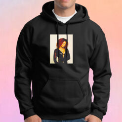 Janet Jackson Photoshoot Retro Hoodie