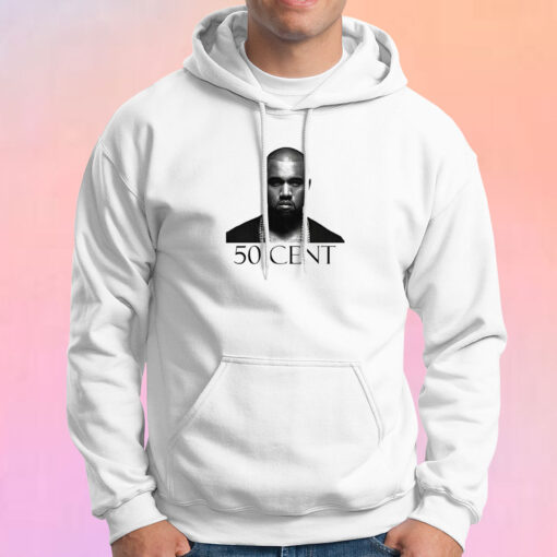 Kanye WEST 50 Cent joke lol kardashian Hoodie