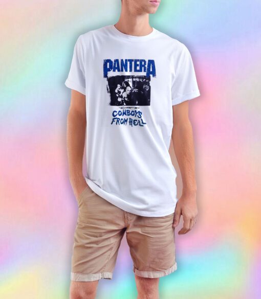 Pantera Cowboys From Hell Group Photo Vintage T Shirt