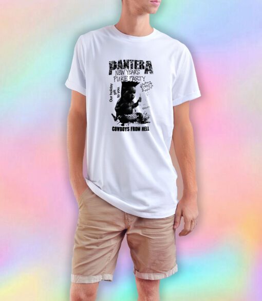 Vintage Pantera New Years Puke Party T Shirt