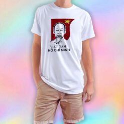 Vintage Vintage Ho Chi Minh president Vietnam T Shirt