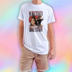 Whitney Houston 1986 Tour Vintage T Shirt