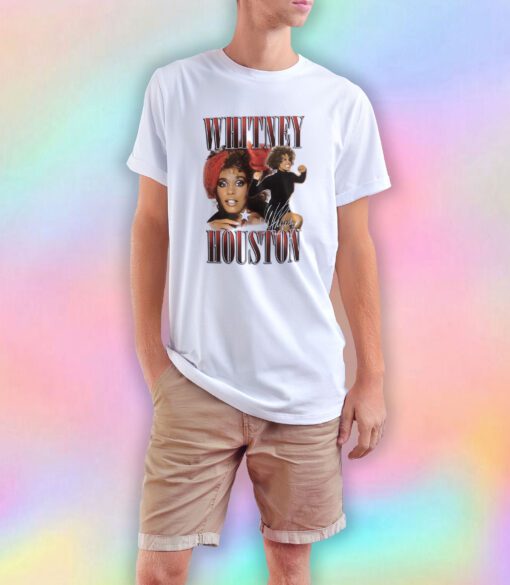 Whitney Houston 1986 Tour Vintage T Shirt