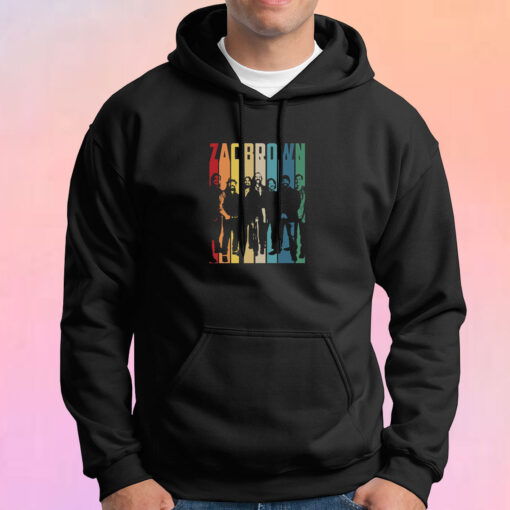 Zac Brown Band Retro Vintage Hoodie