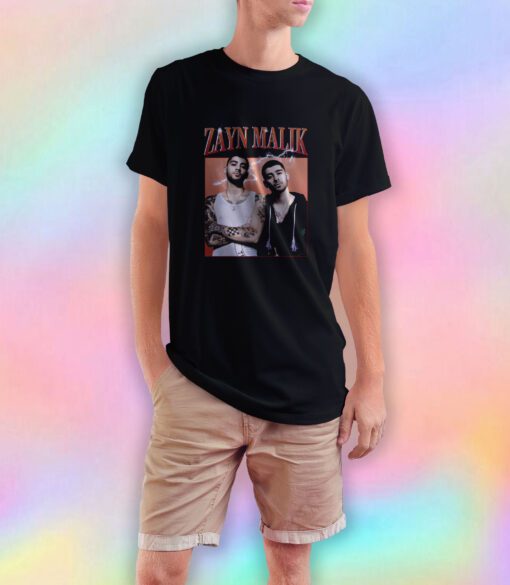 Zayn Malik Homage Pop Music One Direction Band T Shirt