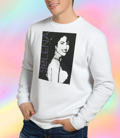 American Singer Selena Photo Sweatshirt