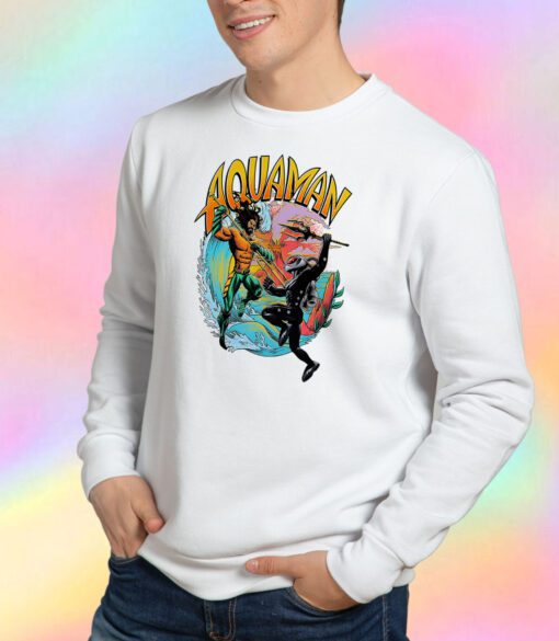 Aquaman vs Black Manta Sweatshirt