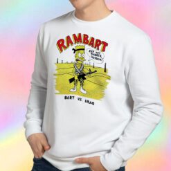 Bart Rambart Eat My Shorts Husein Sweatshirt