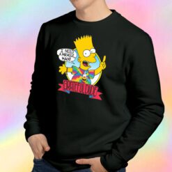 Bart Simpson I Need a Miracle Grateful Dead Sweatshirt