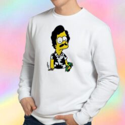 Bart Simpson Pablo Escobar Narcos Sweatshirt