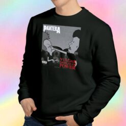 Beavis and Butthead Pantera Vulgar Display of Power Sweatshirt