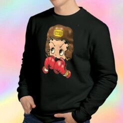 Betty Boop Boxing Vintage Sweatshirt