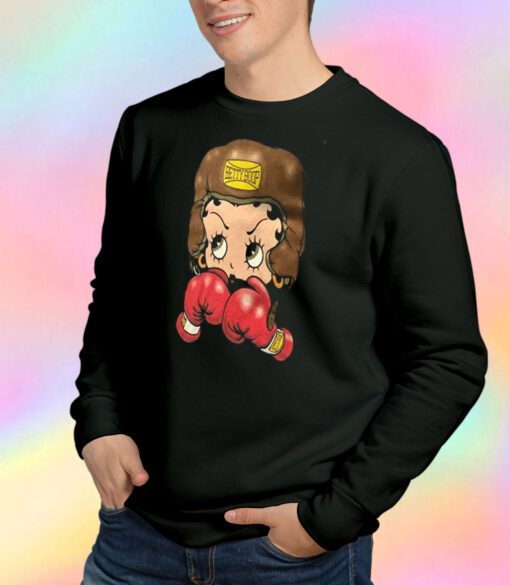 Betty Boop Boxing Vintage Sweatshirt