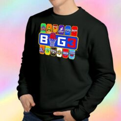 Big3 Logo Ice Cube Bassketball Sweatshirt