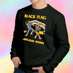 Black Flag Jealous Again Graphic Sweatshirt