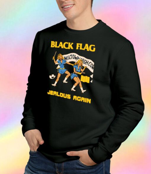 Black Flag Jealous Again Graphic Sweatshirt