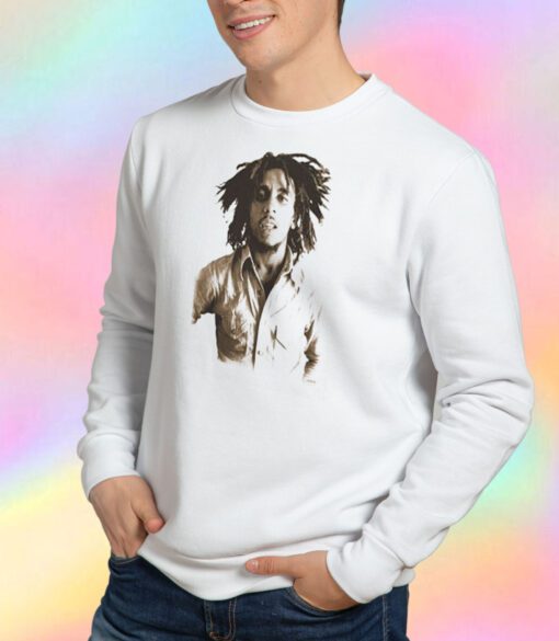 Bob Marley Sepia Sweatshirt