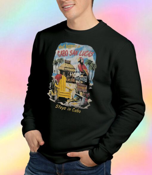 Cabo San Lucas Mexico Retro Sweatshirt