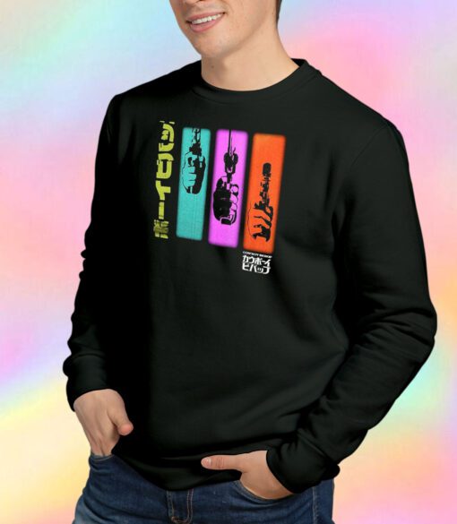 Cowboy Bebop Colorful Sequence Sweatshirt