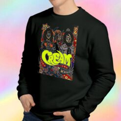 Cream Band Rock Vintage Sweatshirt