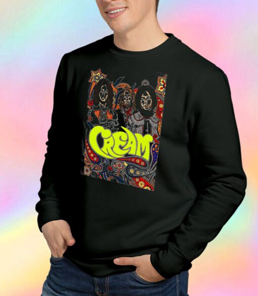 Cream Band Rock Vintage Sweatshirt