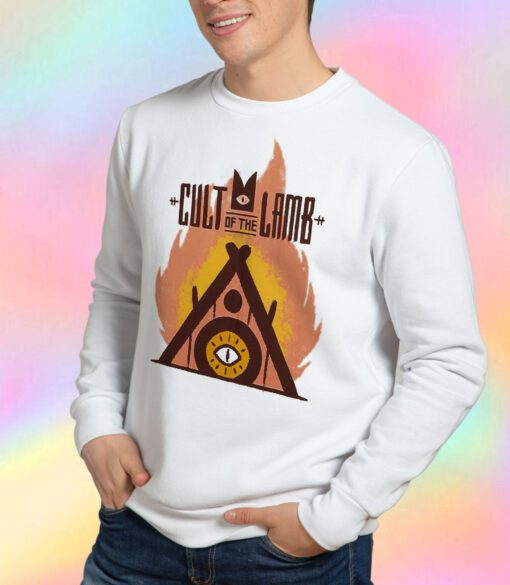 Cult Of The Lamb Burning Barn Sweatshirt